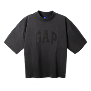 Yeezy-Gap-Engineered-by-Balenciaga-Dove-3-4-Sleeve-T-Shirt-–-Black