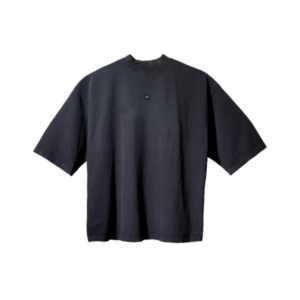 Yeezy-Gap-Engineered-by-Balenciaga-Logo-3-4-Sleeve-T-Shirt-–-Black